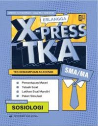 Image of Erlangga x-press TKA Sosiologi SMA/MA